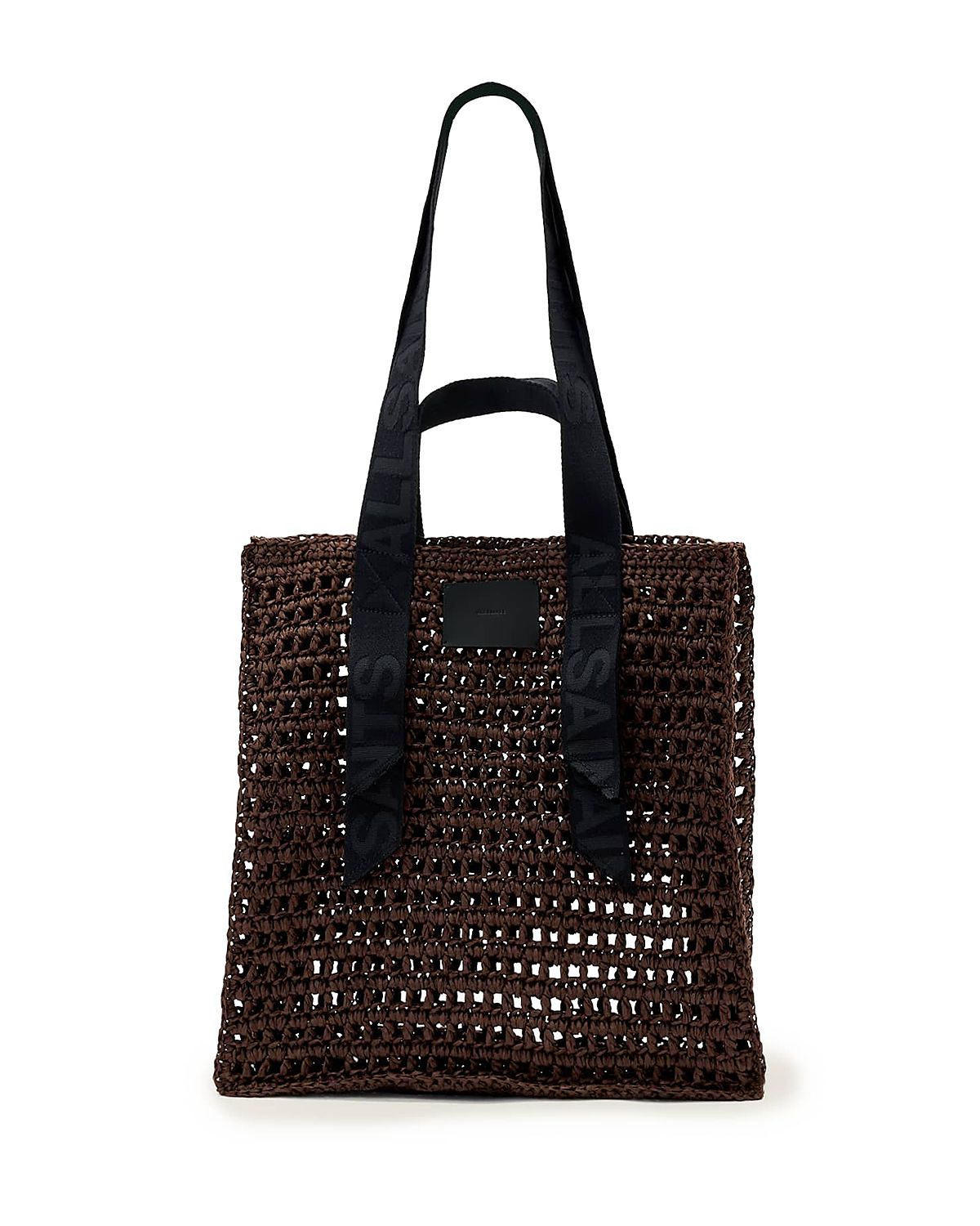 Allsaints Lullah Large Paper Mesh Tote