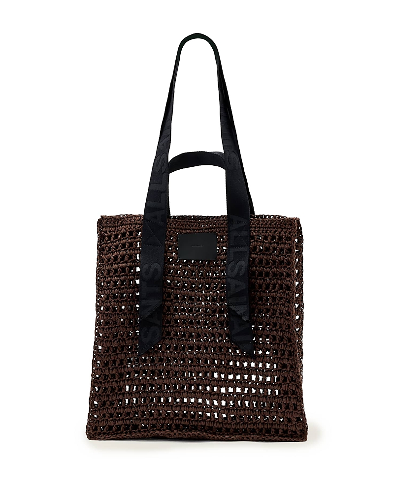 Allsaints Lullah Large Paper Mesh Tote