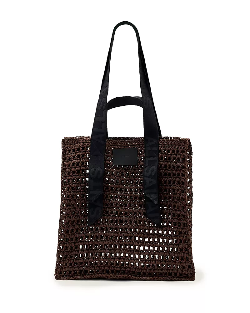 Allsaints Lullah Large Paper Mesh Tote