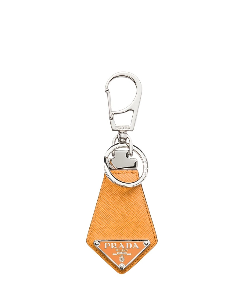 Prada Saffiano Leather Keychain · OS
