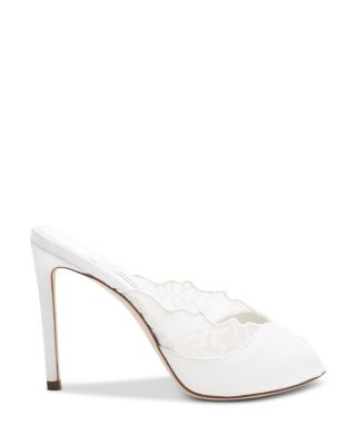 Women's Brigitte 100 Lace & Satin Mules