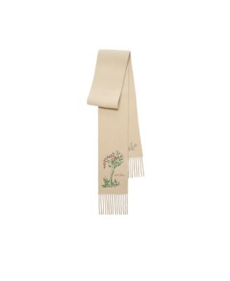  Narrow Brave Little Tree Cashmere Scarf