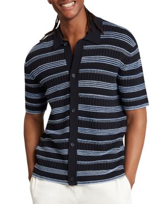 Florem Relaxed Fit Stripe Stitch Shirt
