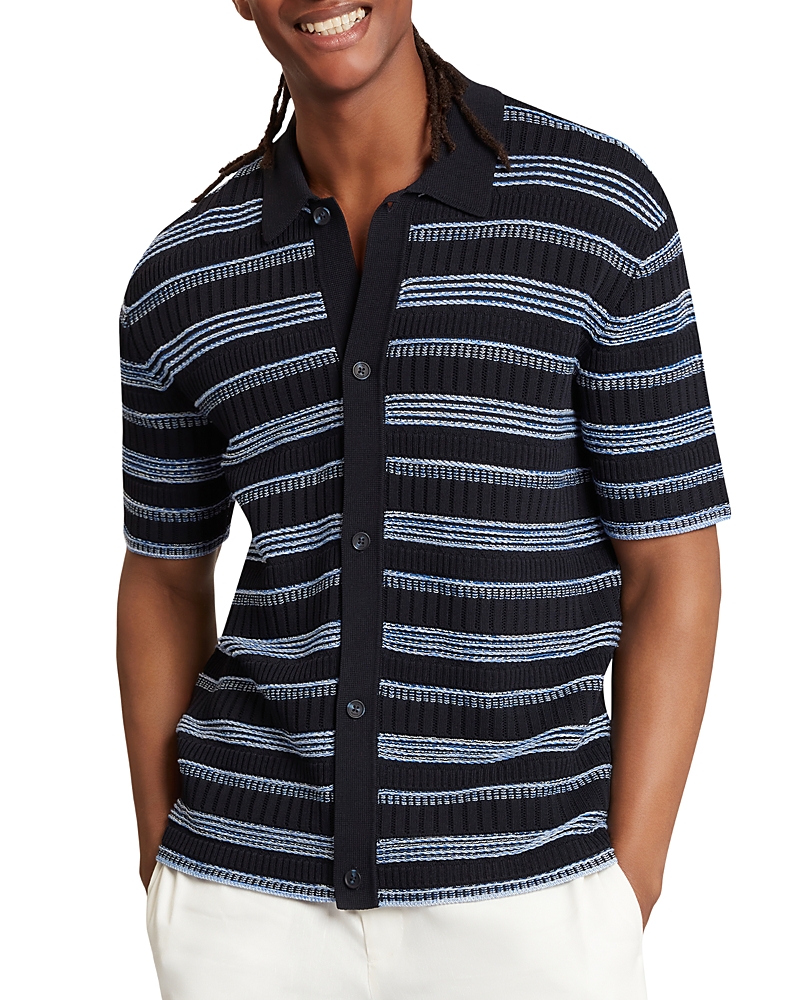 Ted Baker Florem Relaxed Fit Stripe Stitch Shirt