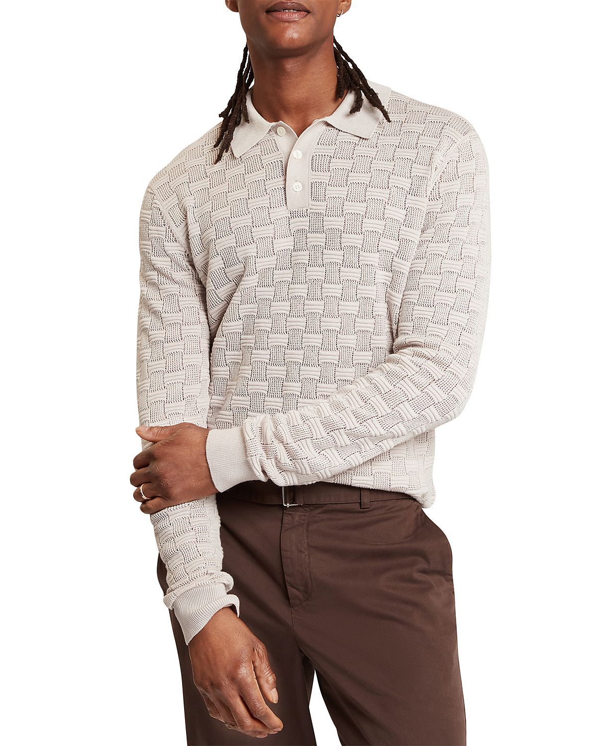 Ted Baker Osaka Interlock Stitch Polo Shirt