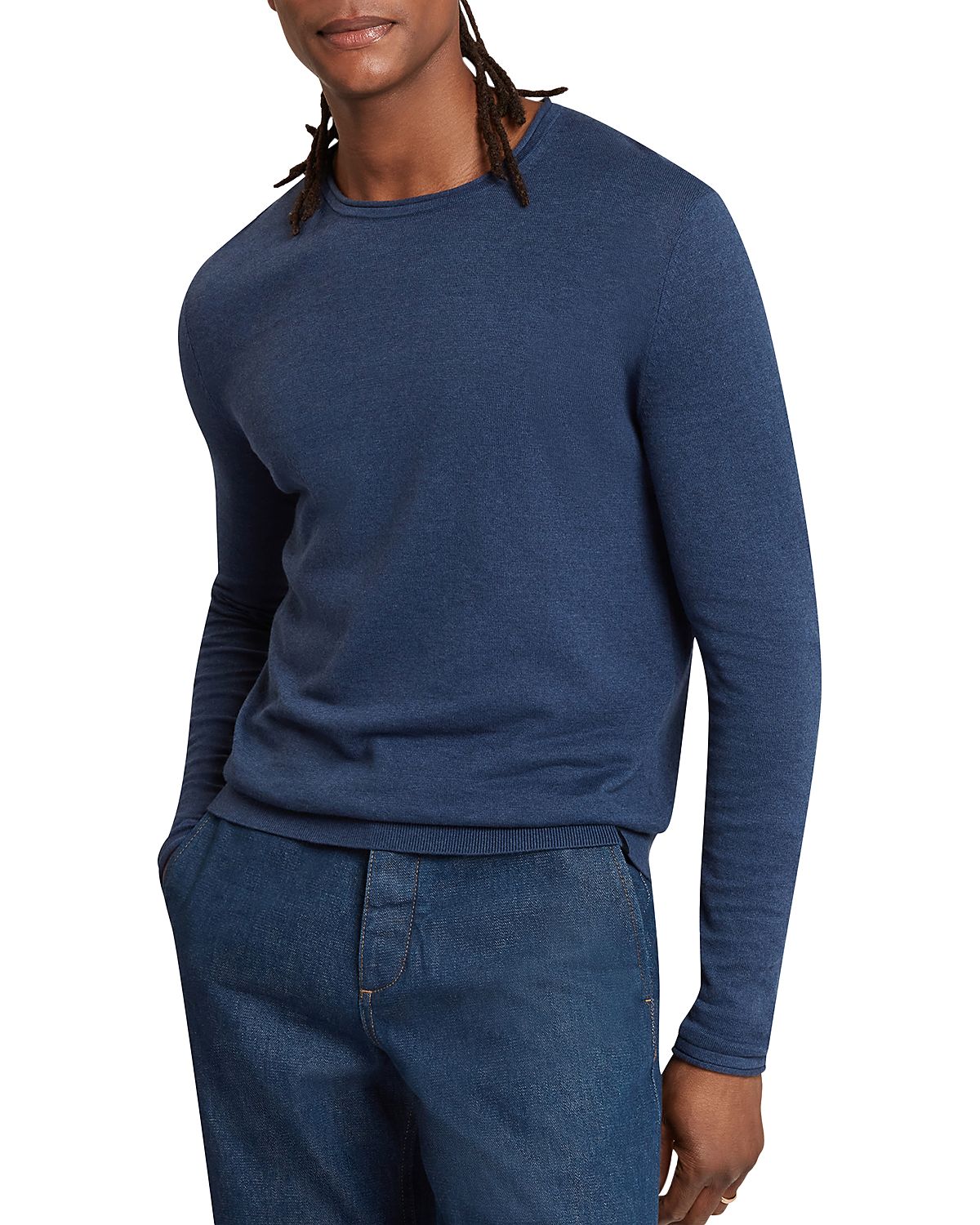 Ted Baker Yaen Regular Fit Linen Blend Sweater