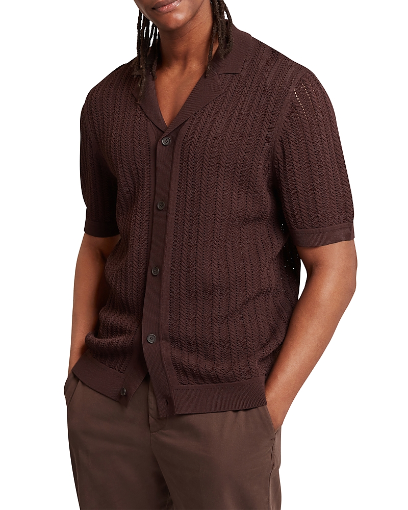Ted Baker Relaxed Fit Stripe Stitch Shirt