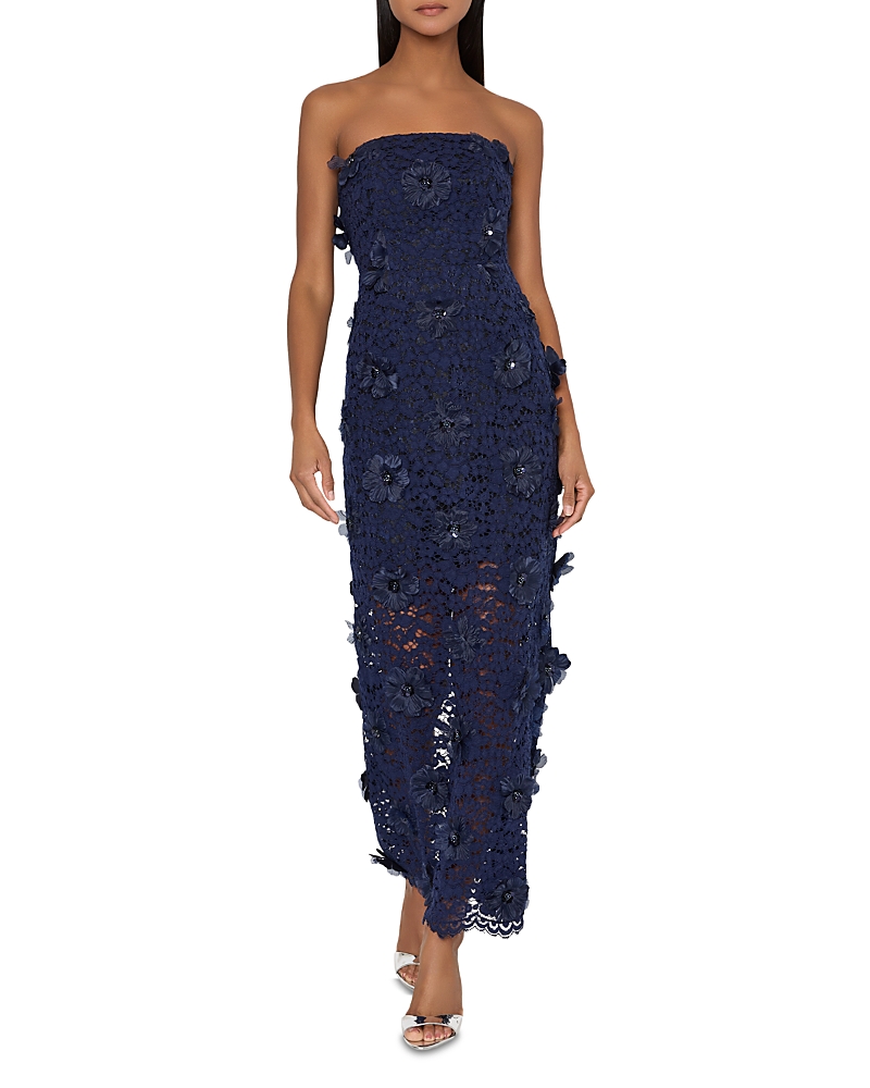 Milly Orion Tulip Jacquard Dress