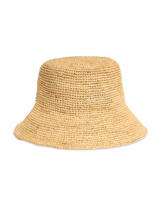 Anine Bing Cabana Raffia Bucket Hat | Bloomingdale display picture 3