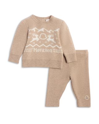 Unisex Wool & Cashmere Sweater & Pants Set  - Baby, Little Kid
