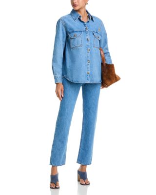 Nariida Berber Denim Shirt & Narda Paso Straight Jeans