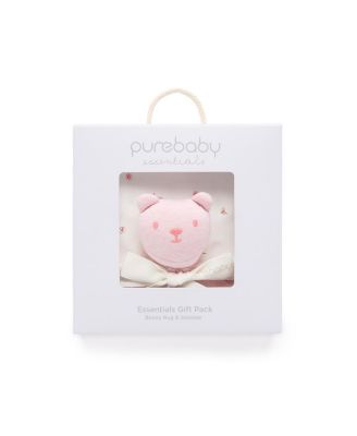  Girls' Stretch Swaddle Wrap & Lovey Gift Pack - Baby