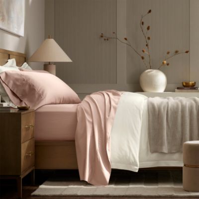 Signature Organic Cotton Hemmed Sheet Set, Twin