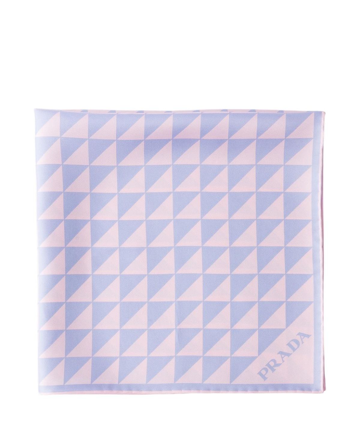 Prada Printed Silk Twill Scarf, 55X55cm