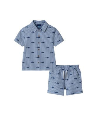 Boys' Short Sleeve Cabana Set - Little Kid