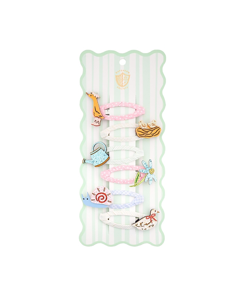 Jollity & Co. Silly Goose Garden Hair Clips, Set of 6