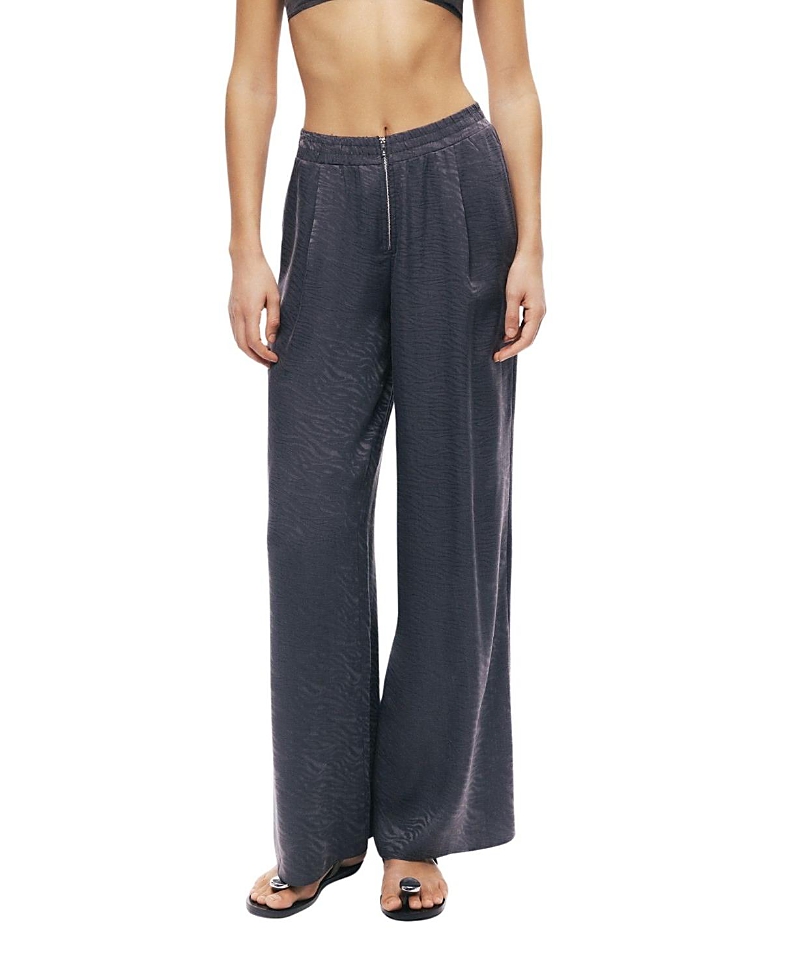 Nocturne Relaxed Straight-Leg Pants