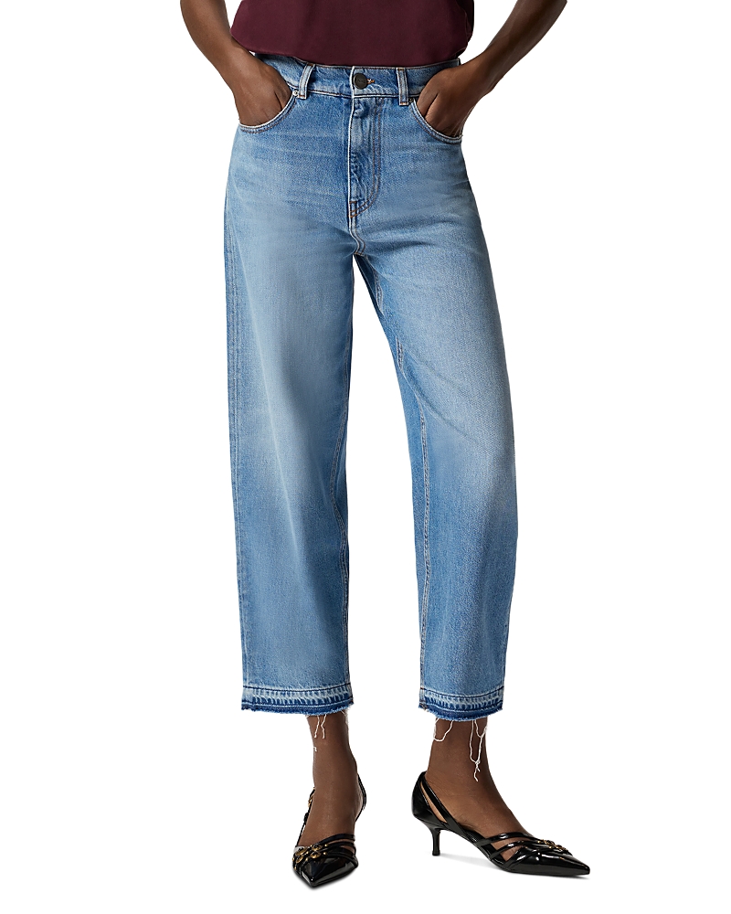 Pinko Estelle Low Rise Balloon Jeans in Vintage Wash
