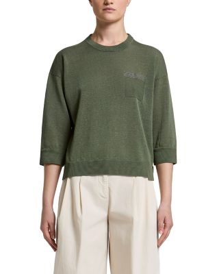 Three-Quarter-Sleeve Sweater