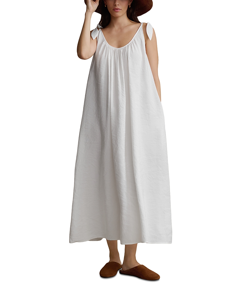 Jenni Kayne Iris Shoulder Tie Dress