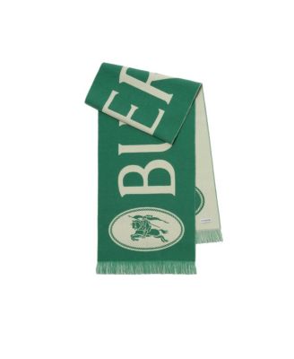 Logo Wool Scarf