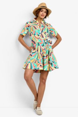  Misola Cotton Voile A-Line Midi Shirtdress