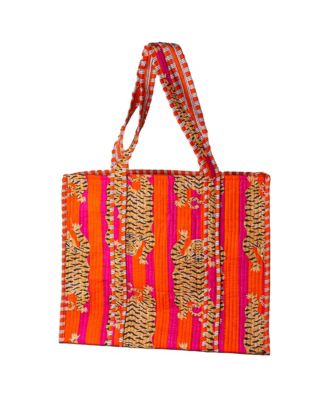 Quilted Feline Tote