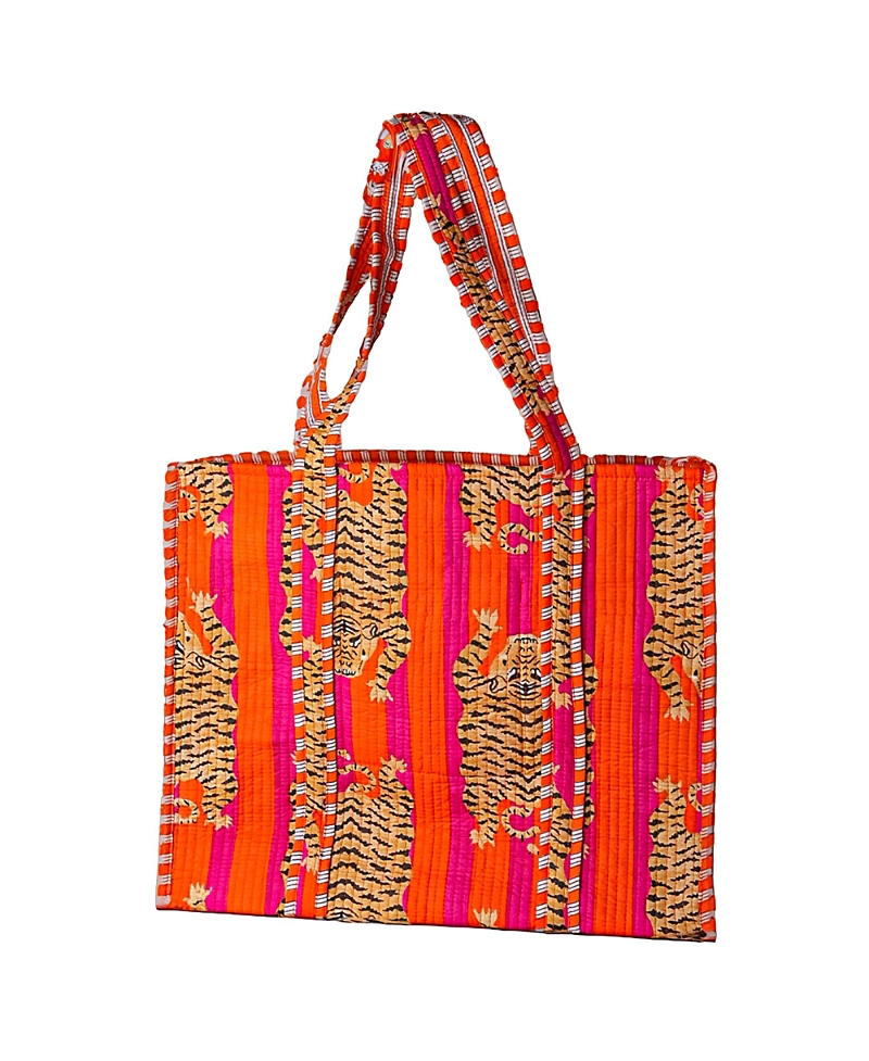 Verve Culture Quilted Feline Tote