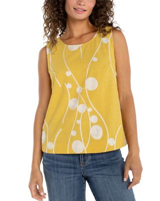 Sleeves Button Back Top