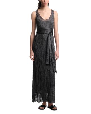 Textured Sleeveless Dress