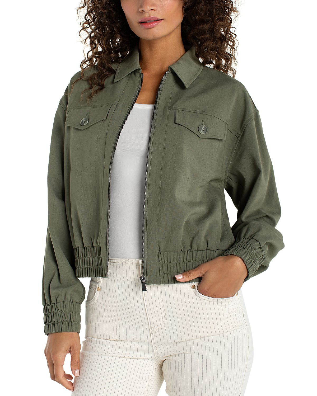 Liverpool Los Angeles Zip-Front Jacket