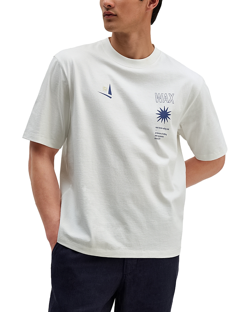 Wax London Milton Sailing Club Graphic T-Shirt
