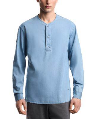Icon Lightweight Denim Chambray Henley Shirt