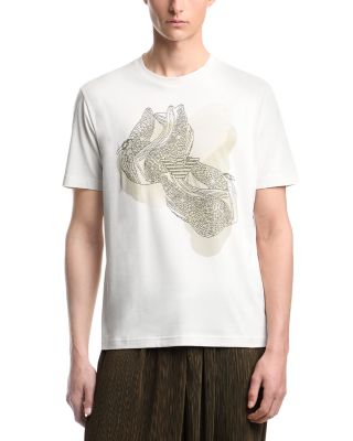 Embroidered Cotton Jersey Tee