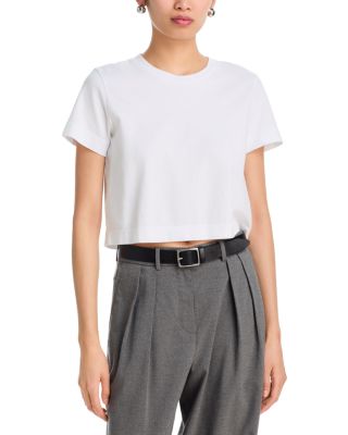 perfectwhitetee Cher Ringspun Tee