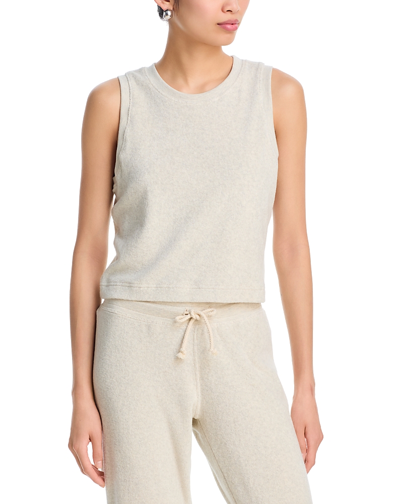 perfectwhitetee Esther Terry Cropped Tank