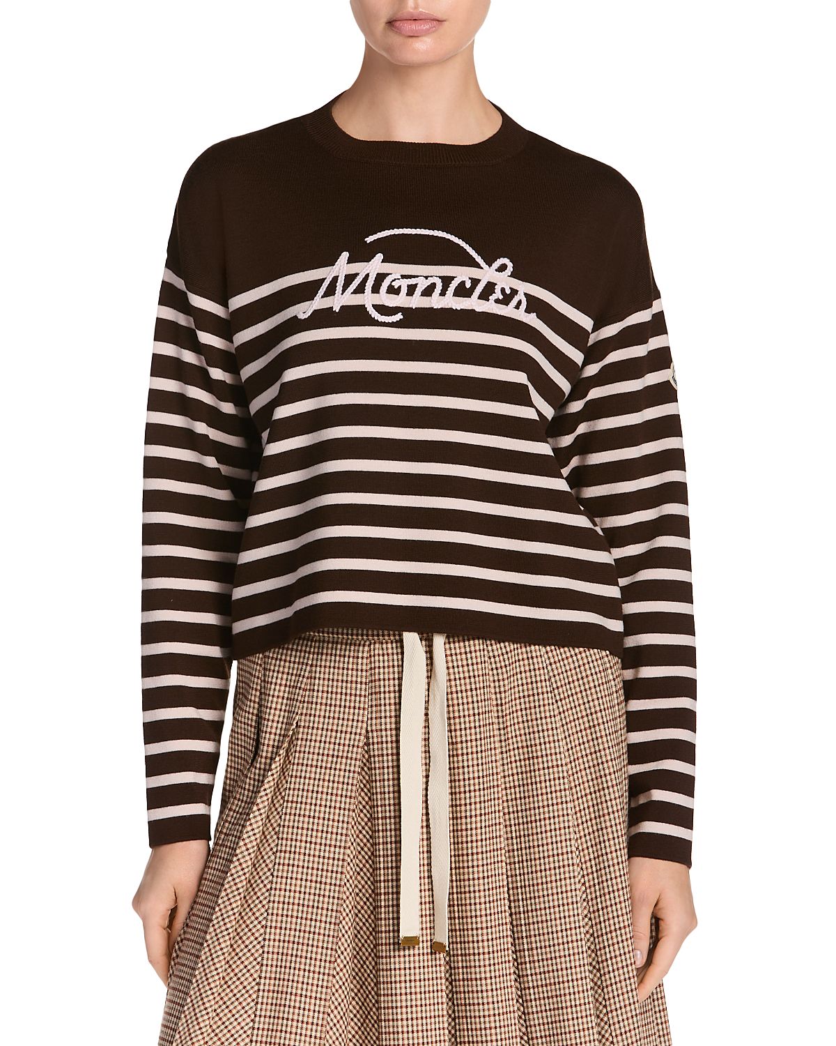 Moncler Logo Crewneck Sweater