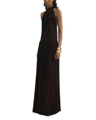 Luna Halter Maxi Dress