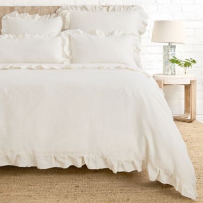 Charlie Ruffle Duvet Set, King