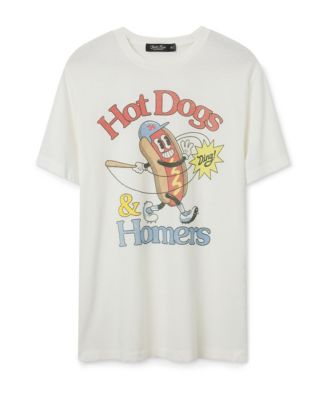  Unisex Hot Dogs and Homers Vintage Tee
