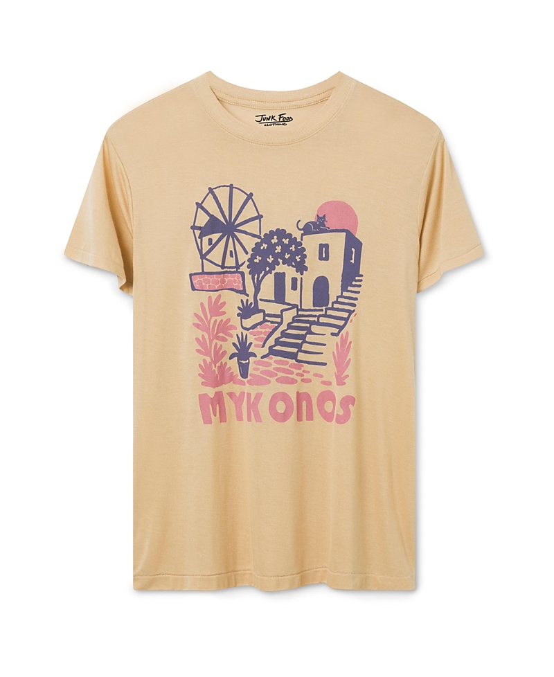 Junk Food Clothing Women's Mykonos Vintage Tissue Tee