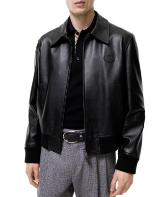 Leather Bloomsbury Harrington Jacket
