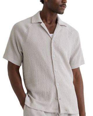 Knox Short Sleeve Textured Raglan Shirt
