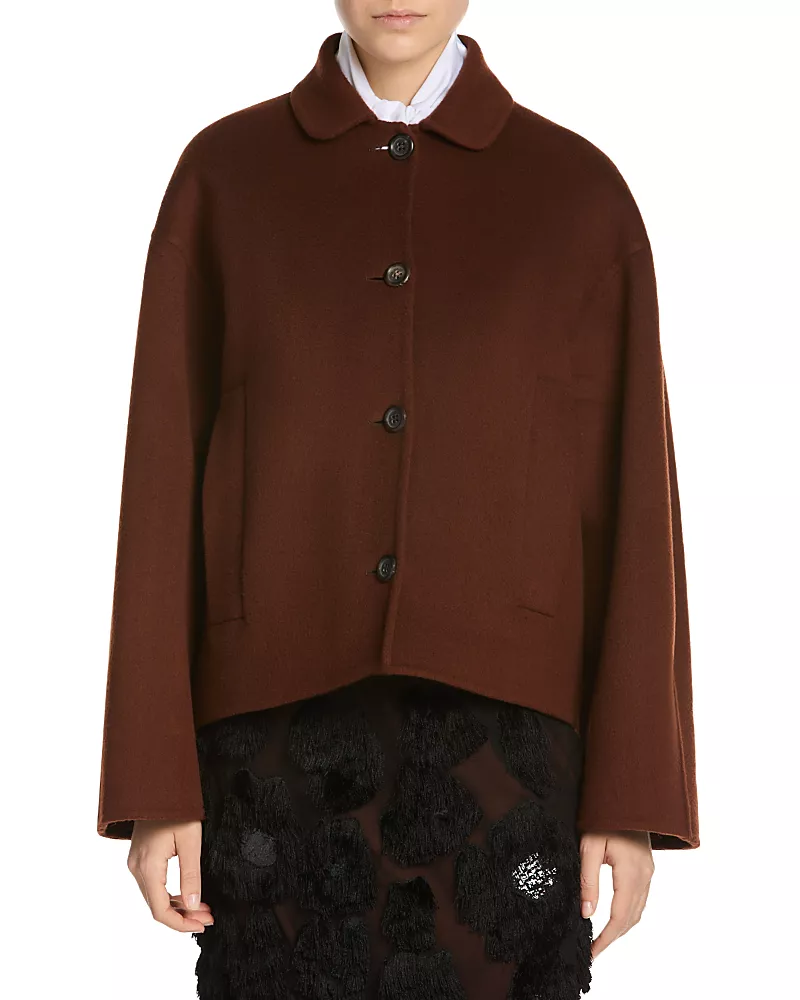 Marni Cropped Long Sleeve Jacket