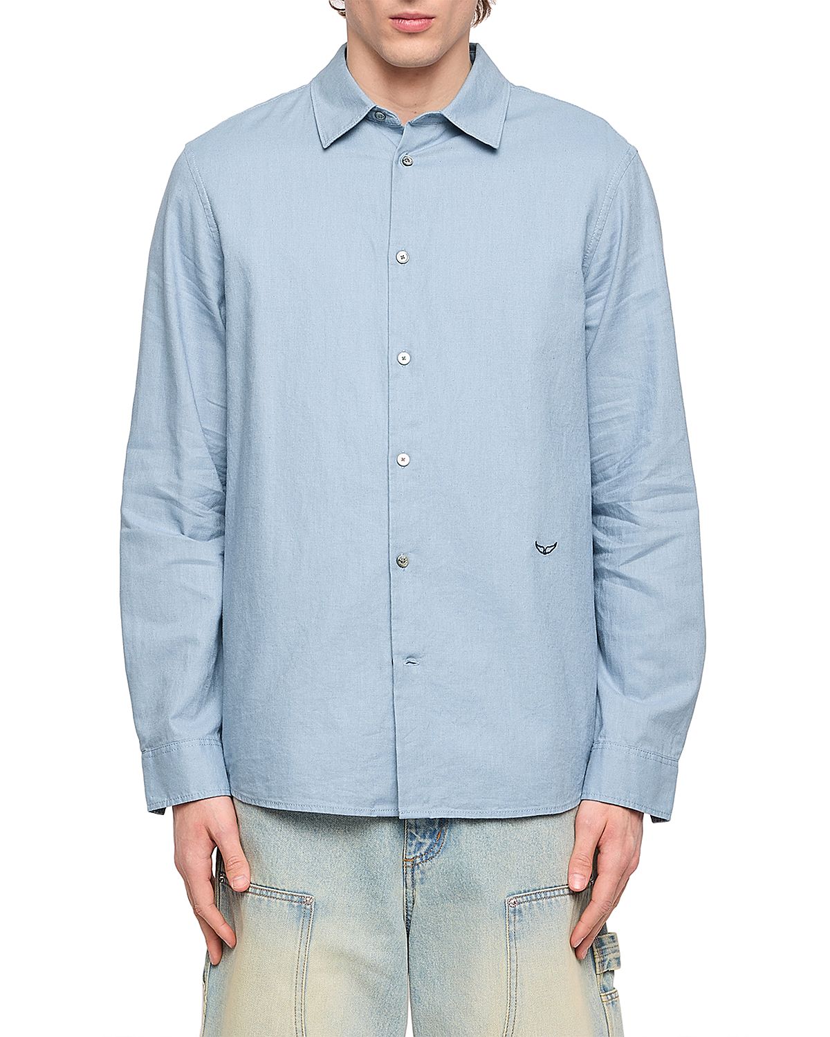 Zadig & Voltaire Classic Collar Linen Shirt