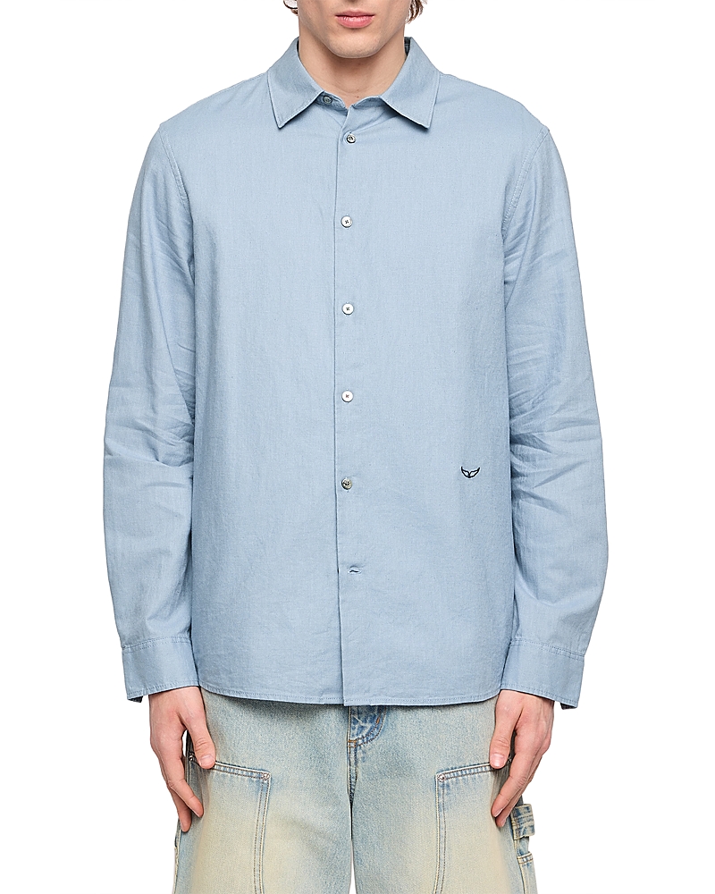 Zadig & Voltaire Classic Collar Linen Shirt