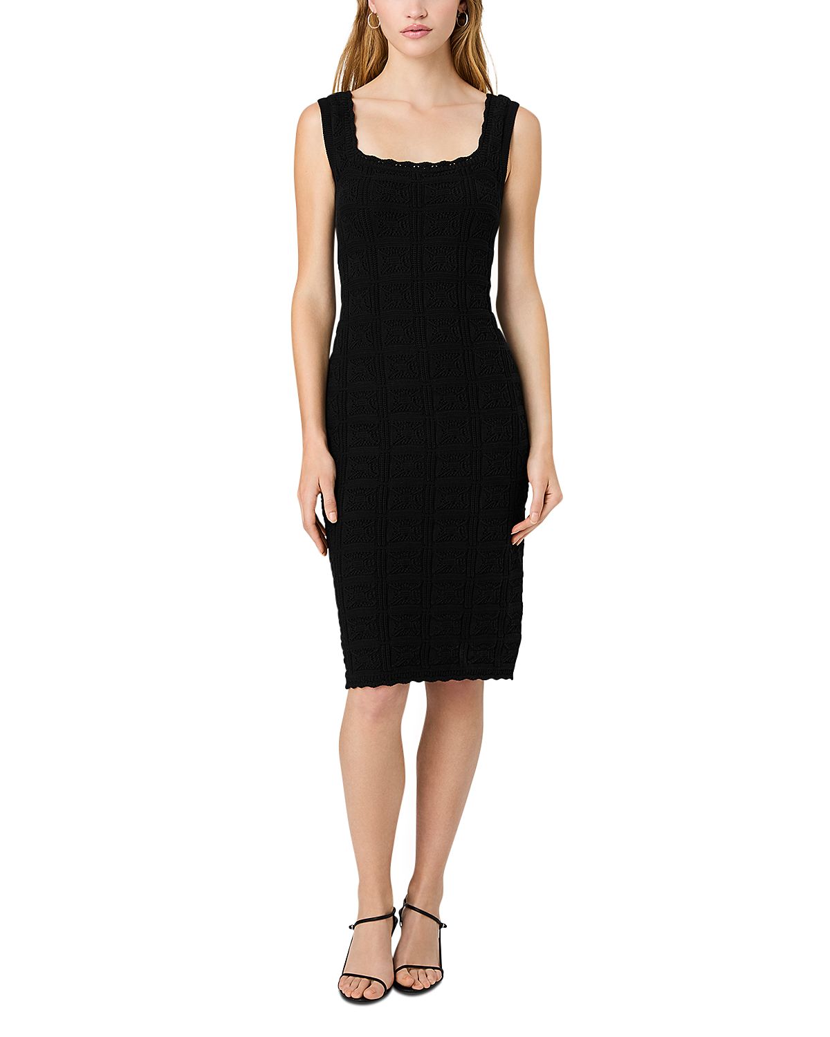 French Connection Nellis Crocheted Midi Dress