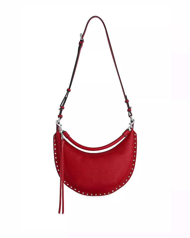 Rebecca Minkoff Darren Crescent Leather Crossbody