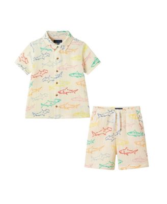 Boys' Multi Printed Gauze Set - Little Kid, Big Kid