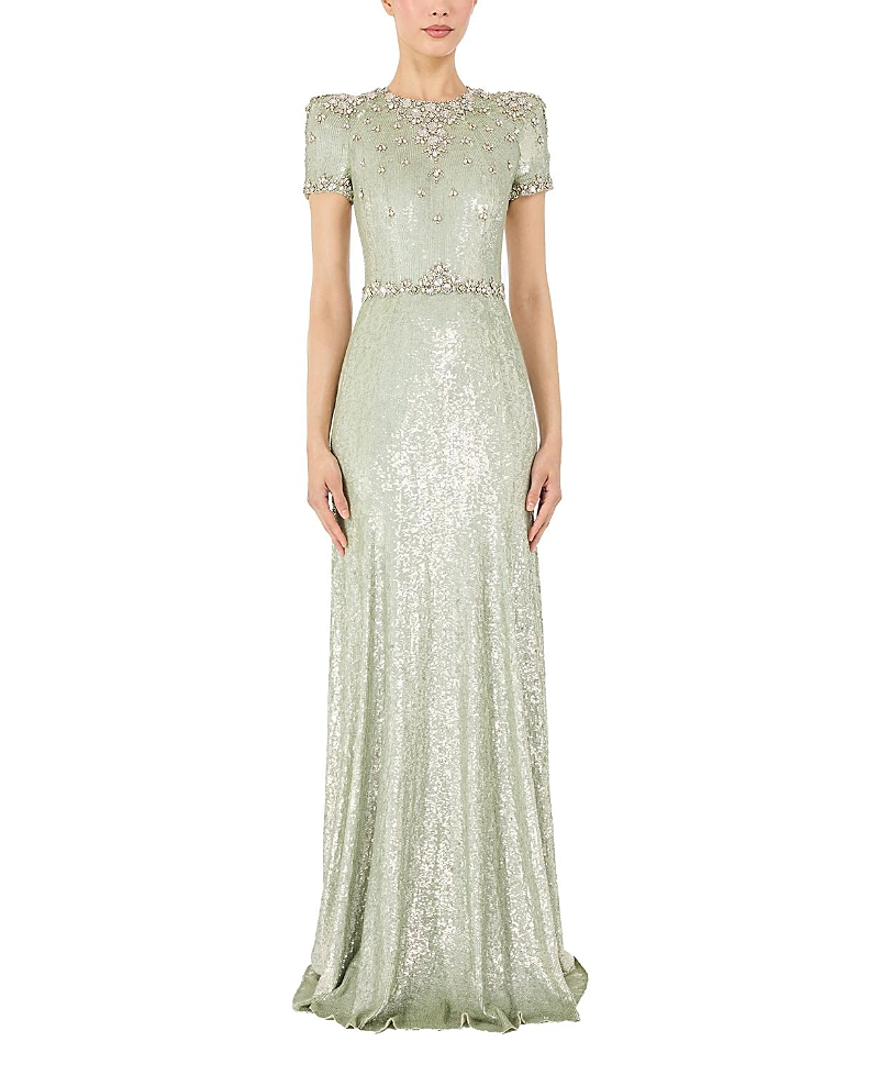 Jenny Packham Lombard Embellished Dress